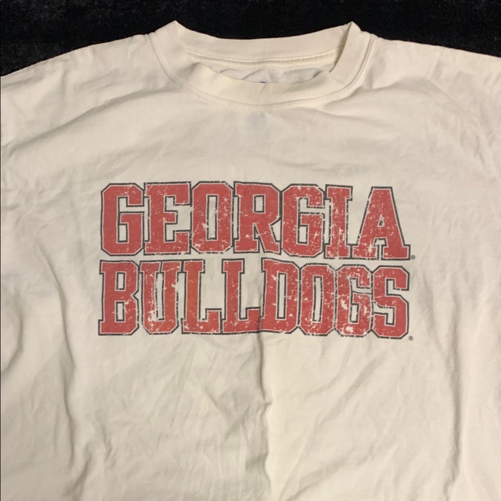 Georgia Bulldogs Cream T-Shirt